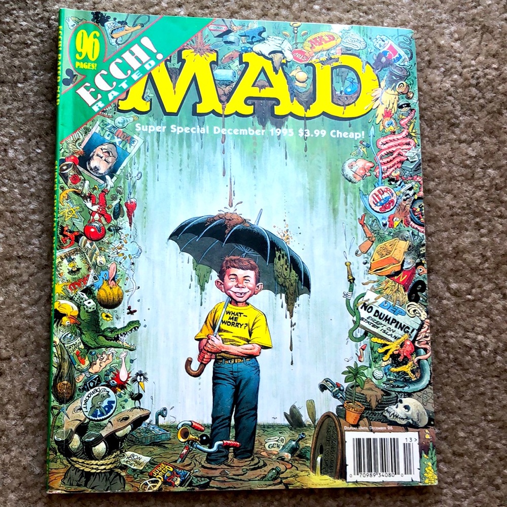 MAD Magazine Super Special December 1995 EcchRated